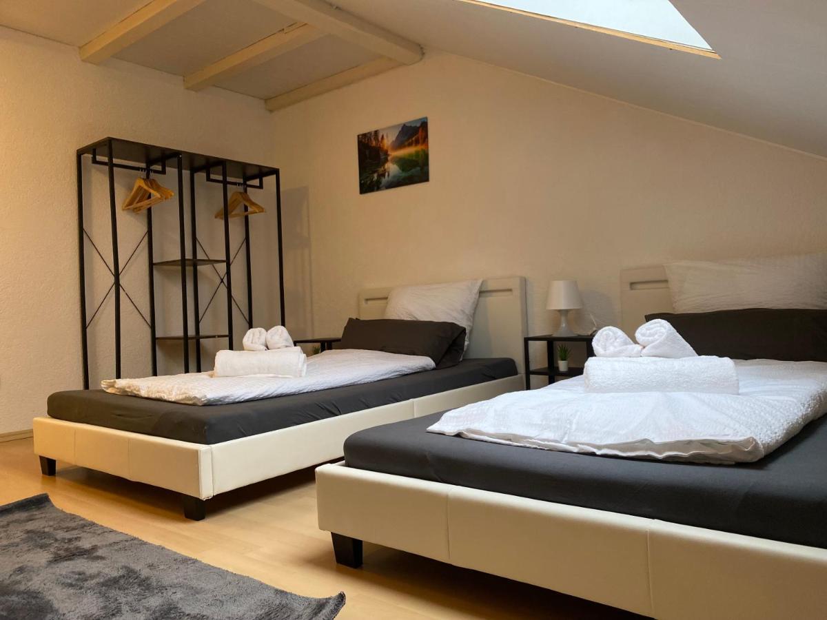 Deluxe Business Suite Mit Netflix Premium & Parkplatz, Zentral Zu Audi & Schwarz Gruppe With 2 Bedrooms Bad Friedrichshall Kültér fotó